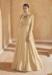 Picture of Georgette Navajo White Anarkali Salwar Kameez