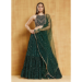 Picture of Comely Georgette Sea Green Lehenga Choli