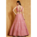 Picture of Exquisite Georgette Pale Violet Red Lehenga Choli