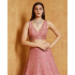 Picture of Exquisite Georgette Pale Violet Red Lehenga Choli