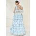 Picture of Comely Georgette Light Steel Blue Lehenga Choli