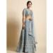 Picture of Nice Georgette Light Slate Grey Lehenga Choli