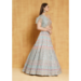 Picture of Good Looking Organza Thistle Lehenga Choli