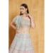 Picture of Good Looking Organza Thistle Lehenga Choli