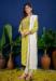 Picture of Radiant Rayon Yellow Green Readymade Salwar Kameez