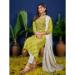 Picture of Radiant Rayon Yellow Green Readymade Salwar Kameez