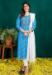 Picture of Appealing Rayon Dodger Blue Readymade Salwar Kameez