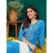 Picture of Appealing Rayon Dodger Blue Readymade Salwar Kameez