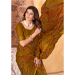 Picture of Fascinating Chiffon Olive Saree