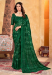 Picture of Charming Chiffon Dark Green Saree