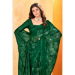 Picture of Charming Chiffon Dark Green Saree