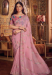 Picture of Charming Chiffon Pale Violet Red Saree