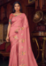 Picture of Well Formed Chiffon Pale Violet Red Saree