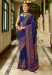 Picture of Gorgeous Silk Midnight Blue Saree