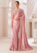 Picture of Marvelous Chiffon & Satin Pale Violet Red Saree