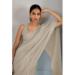 Picture of Sublime Net & Organza Rosy Brown Saree