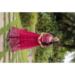 Picture of Bewitching Georgette Light Pink Readymade Gown