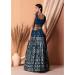 Picture of Resplendent Georgette Midnight Blue Lehenga Choli