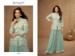 Picture of Chiffon Dark Sea Green Straight Cut Salwar Kameez