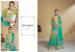 Picture of Comely Chiffon Teal Straight Cut Salwar Kameez