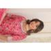 Picture of Shapely Chiffon Fire Brick Readymade Salwar Kameez