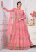 Picture of Magnificent Net Pale Violet Red Anarkali Salwar Kameez