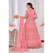 Picture of Magnificent Net Pale Violet Red Anarkali Salwar Kameez