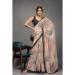 Picture of Alluring Georgette Dark Grey Saree