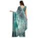 Picture of Stunning Crepe & Silk Light Steel Blue Saree