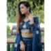 Picture of Amazing Georgette Midnight Blue Lehenga Choli