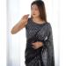 Picture of Resplendent Georgette Black Saree