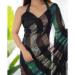 Picture of Exquisite Georgette Black Saree