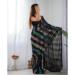 Picture of Exquisite Georgette Black Saree