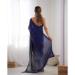 Picture of Exquisite Georgette Midnight Blue Saree