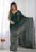 Picture of Appealing Georgette Sea Green Saree