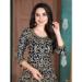 Picture of Classy Georgette Navy Blue Anarkali Salwar Kameez