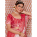 Picture of Bewitching Net & Silk Indian Red Saree