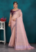 Picture of Pleasing Silk Rosy Brown Saree