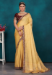 Picture of Good Looking Silk Khaki Saree