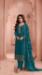 Picture of Silk Midnight Blue Straight Cut Salwar Kameez