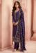 Picture of Silk Dark Olive Green Straight Cut Salwar Kameez