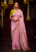 Picture of Superb Silk Pale Violet Red Saree