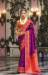 Picture of Charming Silk Purple Saree