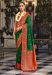 Picture of Fascinating Silk Dark Green Saree