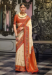 Picture of Comely Silk Tan Saree