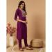 Picture of Classy Cotton Saddle Brown Readymade Salwar Kameez