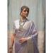 Picture of Fascinating Satin & Silk Slate Grey Saree