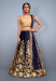 Picture of Enticing Silk Dark Slate Grey Lehenga Choli