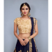 Picture of Enticing Silk Dark Slate Grey Lehenga Choli