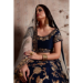 Picture of Pleasing Silk Midnight Blue Lehenga Choli